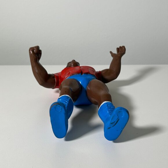 Vintage 80s LJN WWF Special Delivery Jones Wrestling Action Figure (11B) - Picture 8 of 8